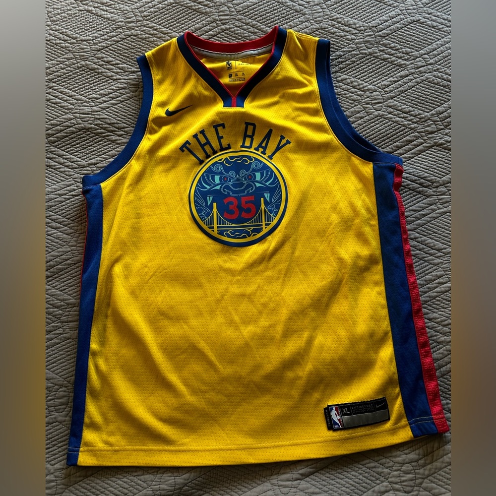 Golden State Warriors Durant jersey